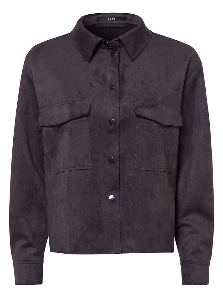 Zero Kurtka koszulowa w kolorze antracytowym rozmiar: 44