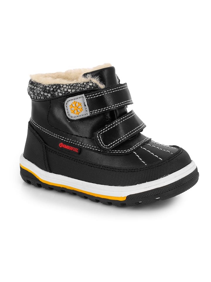 Kimberfeel Botki zimowe "Thais" w kolorze czarnym rozmiar: 22