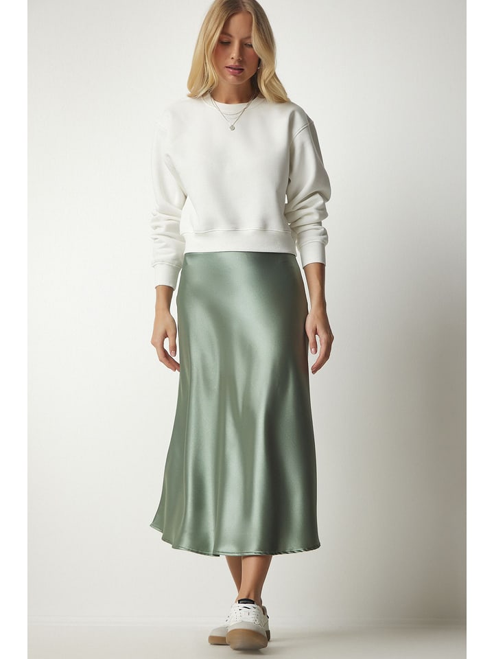 Happiness Istanbul Spódnica w kolorze zielonym rozmiar: 40