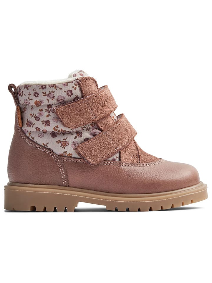 Wheat Botki w kolorze jasnoróżowym rozmiar: 34