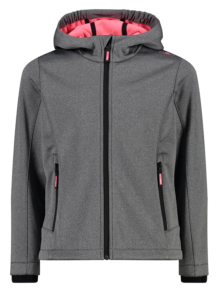 CMP Kurtka softshellowa w kolorze szarym rozmiar: 176