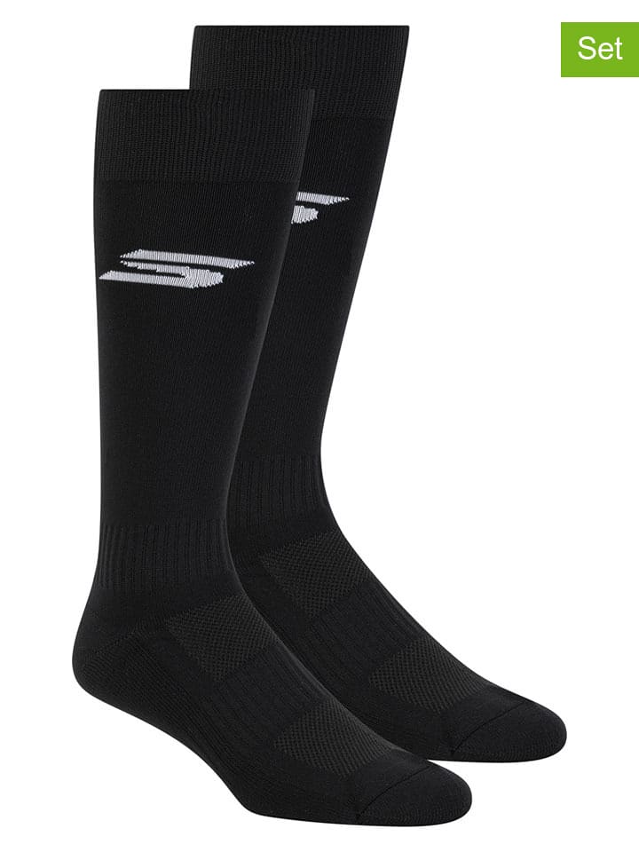 Skechers Skarpety (2 pary) w kolorze czarnym rozmiar: 43-46
