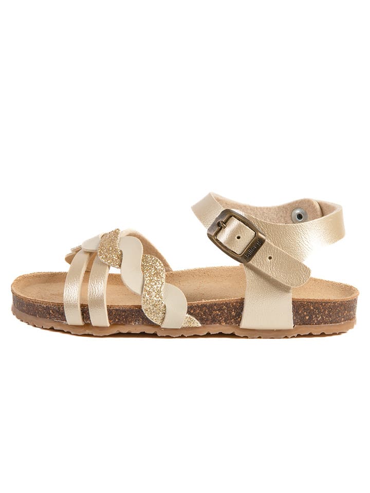 billowy Sandały "Rosso" w kolorze złotym rozmiar: 27