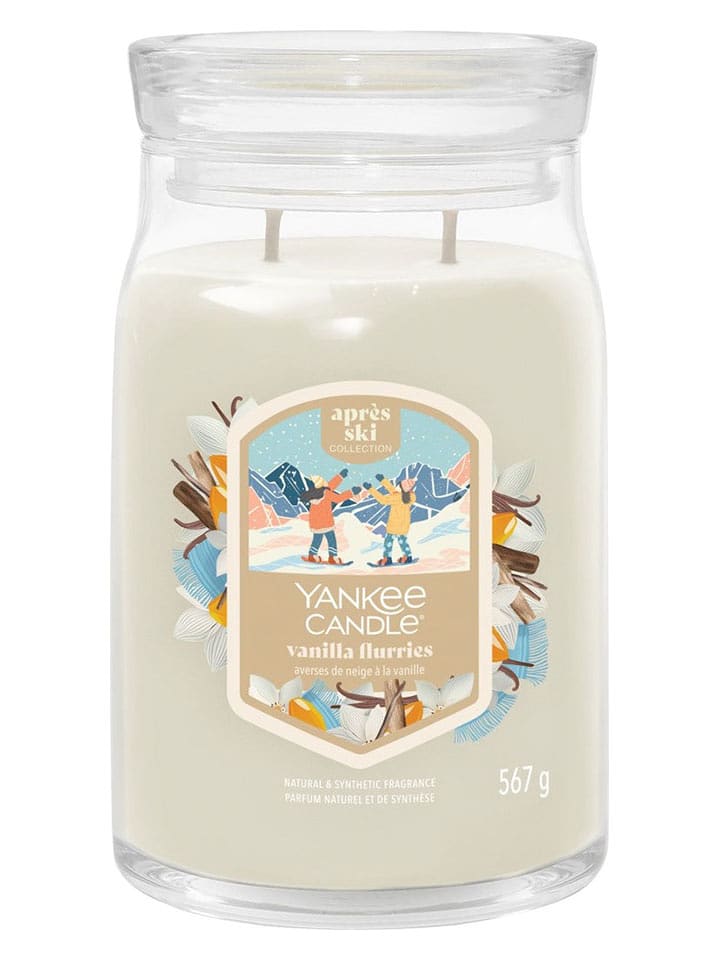 Yankee Candle Świeca zapachowa "Vanilla Flurries" - 567 g rozmiar: onesize