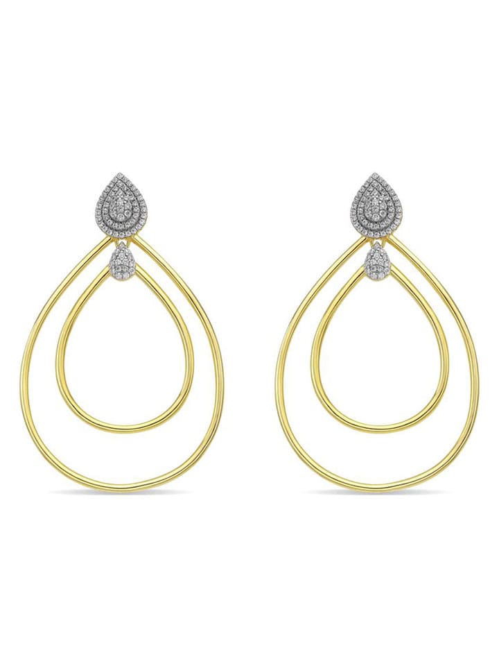 Luxenter Kolczyki-wkrętki z cyrkoniami rozmiar: onesize