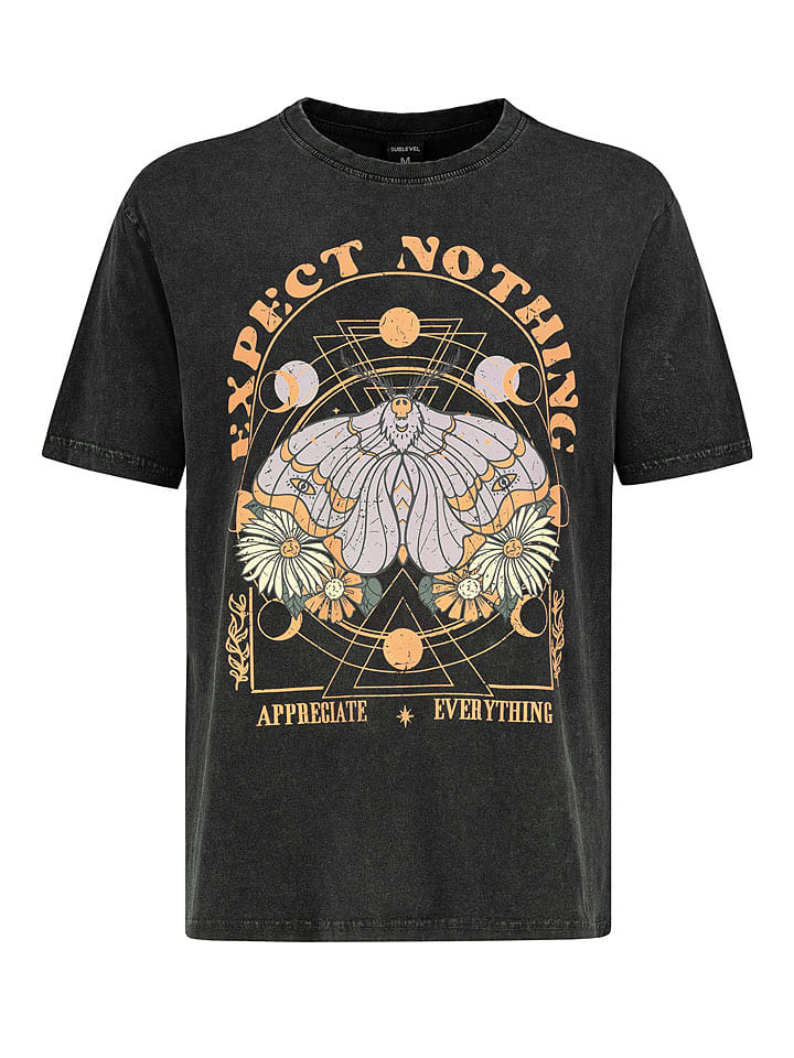 Authentic Style Koszulka w kolorze antracytowym rozmiar: S