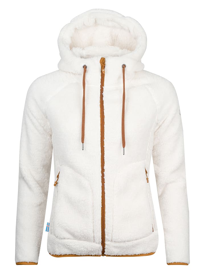 Westfjord Kurtka polarowa "Glymur" w kolorze białym rozmiar: 3XL