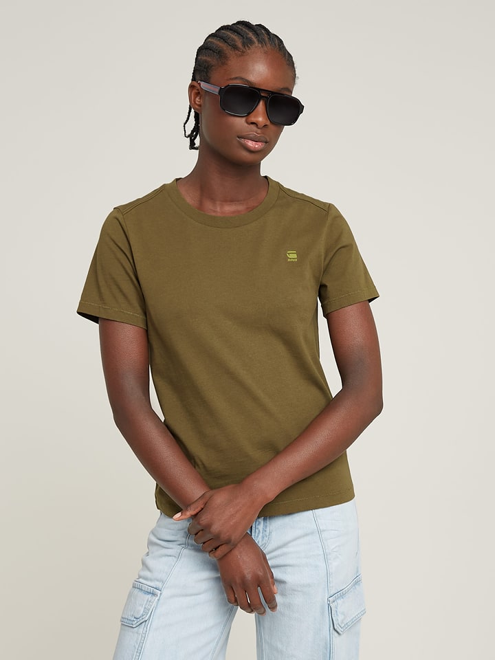 G-Star Koszulka w kolorze khaki rozmiar: XXS