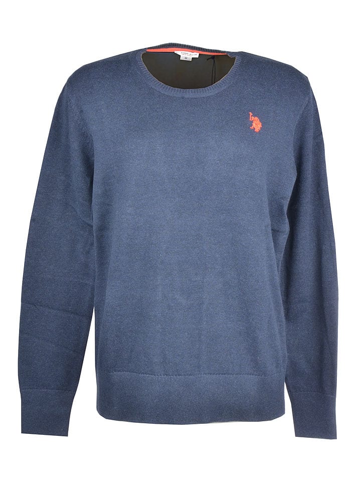 U.S. Polo Assn. Sweter w kolorze granatowym rozmiar: L