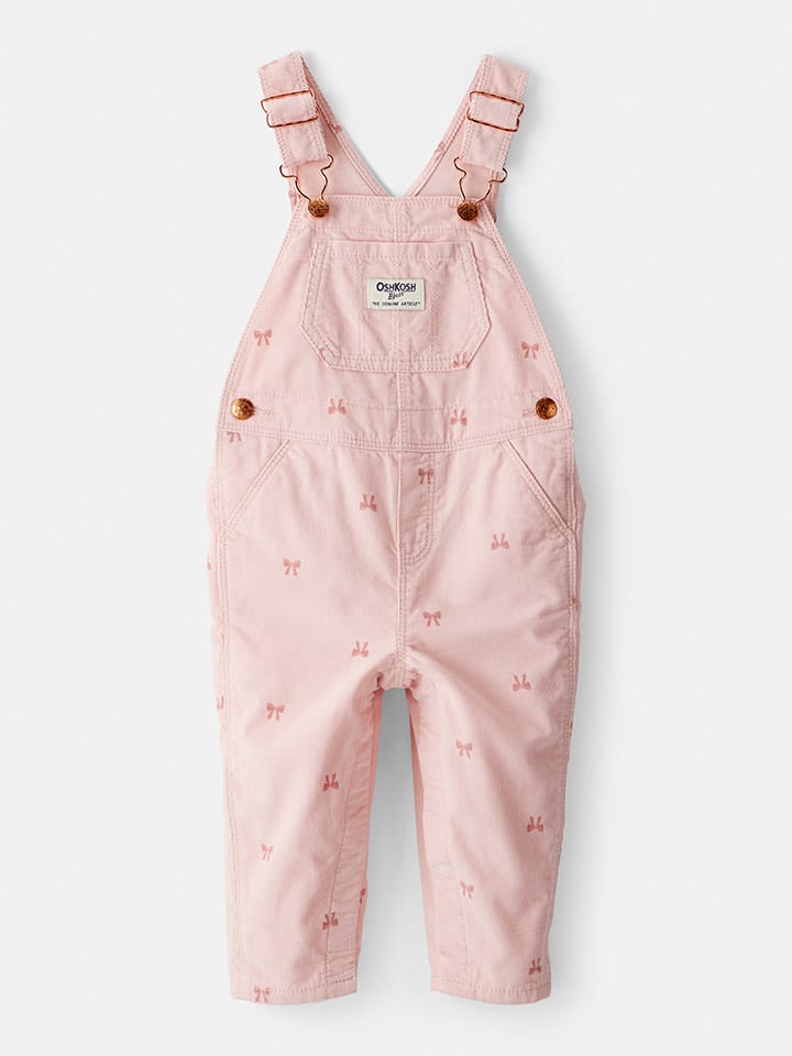 OshKosh Ogrodniczki w kolorze jasnoróżowym rozmiar: 68