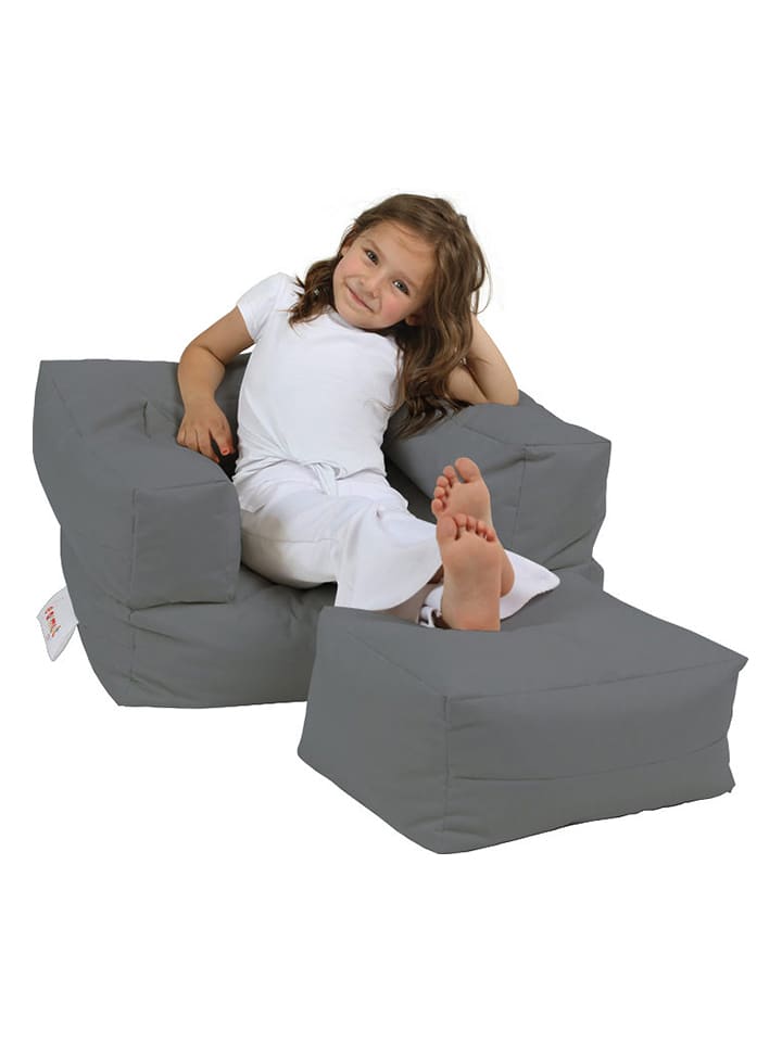 Scandinavia Concept Poduszka w kolorze szarym do siedzenia - 40 x 20 x 35 cm rozmiar: onesize