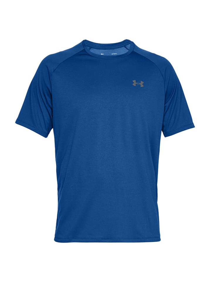 Under Armour Koszulka sportowa "Tech 2.0" w kolorze niebieskim rozmiar: XL