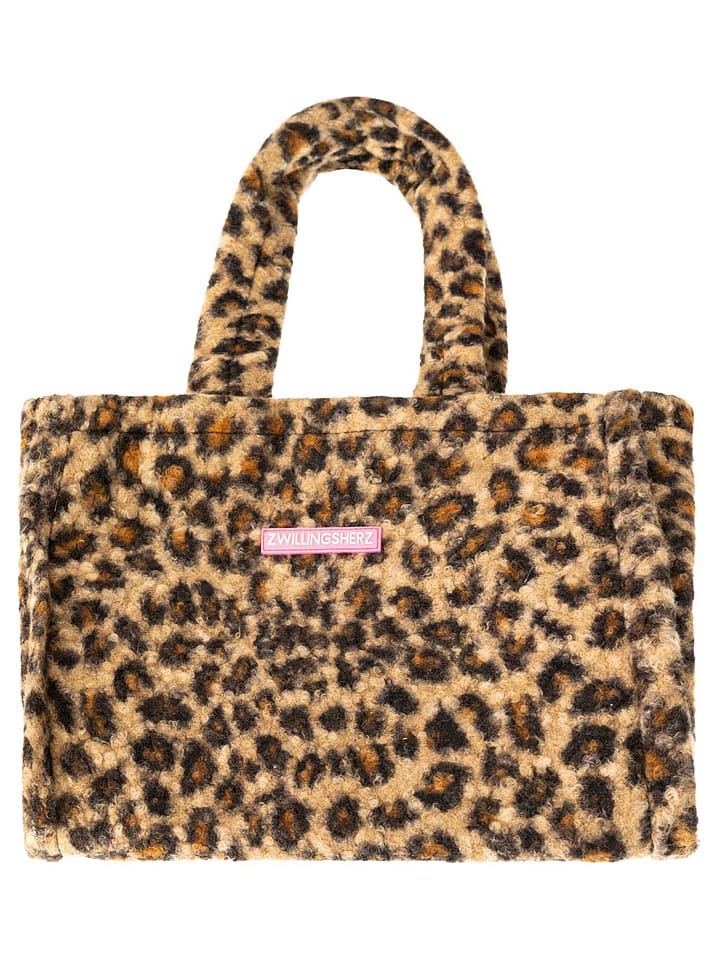 Zwillingsherz Torebka w kolorze jasnobrązowym rozmiar: onesize