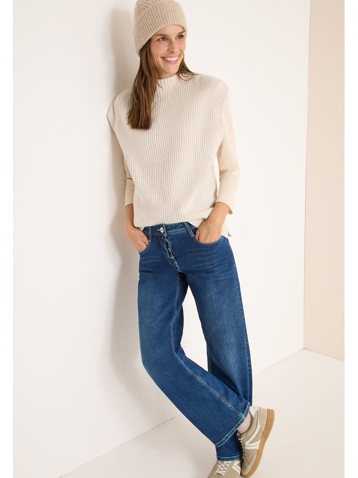 Cecil Bezrękawnik w kolorze beżowym rozmiar: L