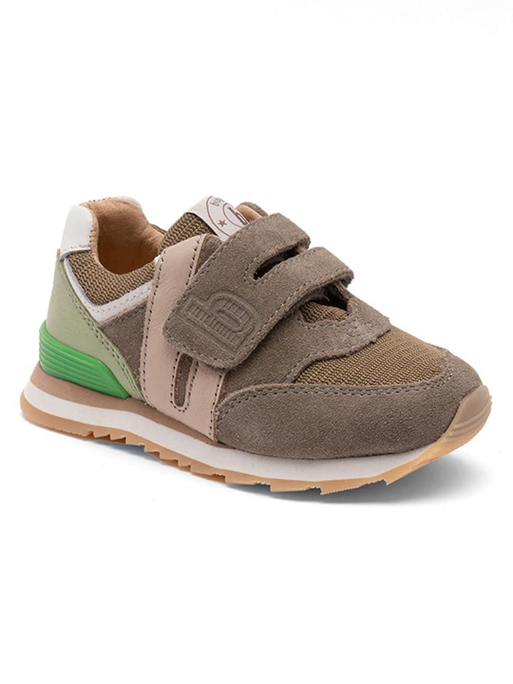 bisgaard Sneakersy w kolorze oliwkowo-zielono-białym rozmiar: 36