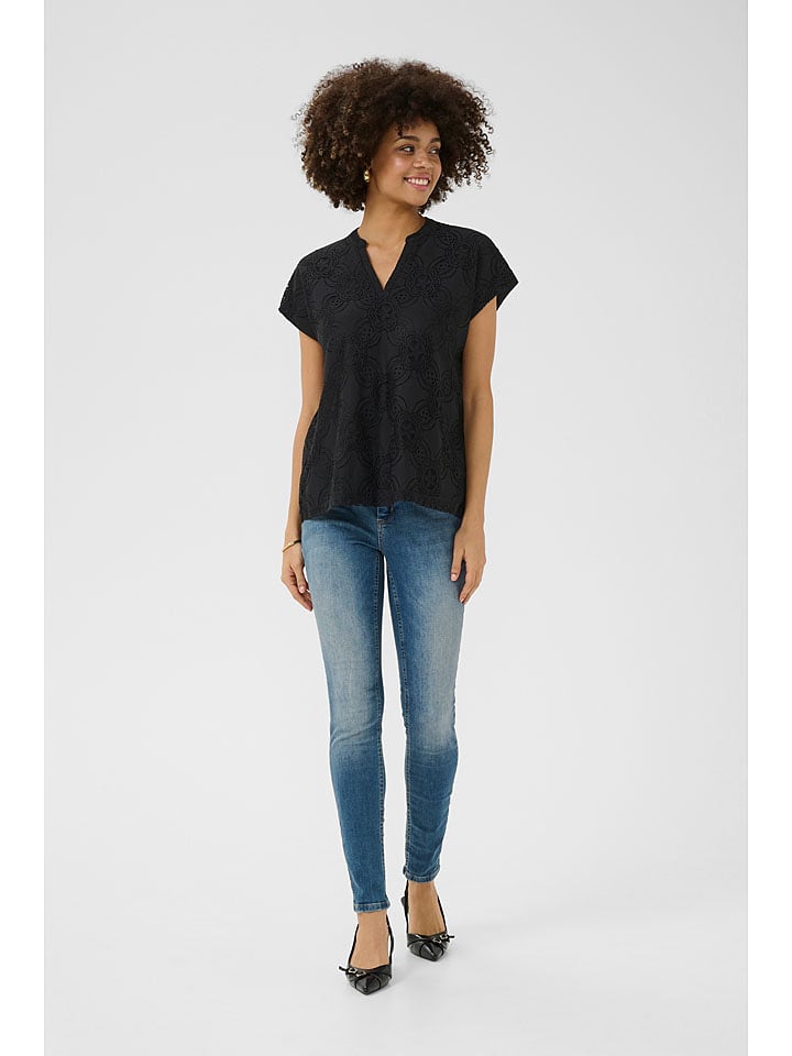 CULTURE Bluzka w kolorze czarnym rozmiar: XXL