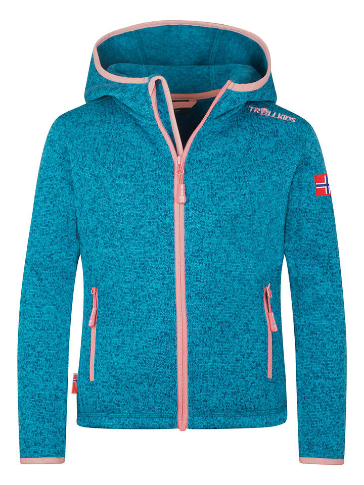 Trollkids Kurtka polarowa "Jondalen" w kolorze niebieskim rozmiar: 152