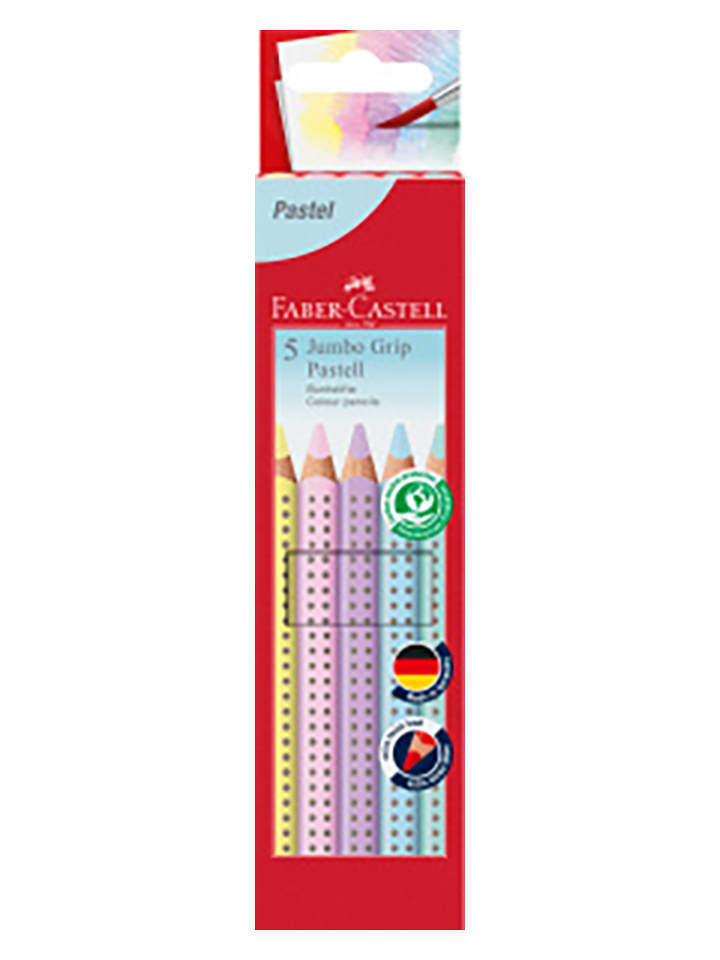 Faber-Castell Kredki (5 szt.) "Jumbo Grip Pastell" rozmiar: onesize