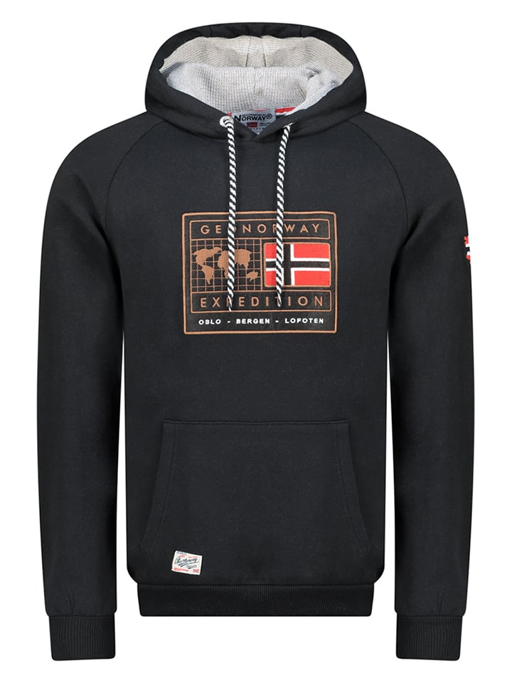 Geographical Norway Bluza "Gofoten" w kolorze czarnym rozmiar: S
