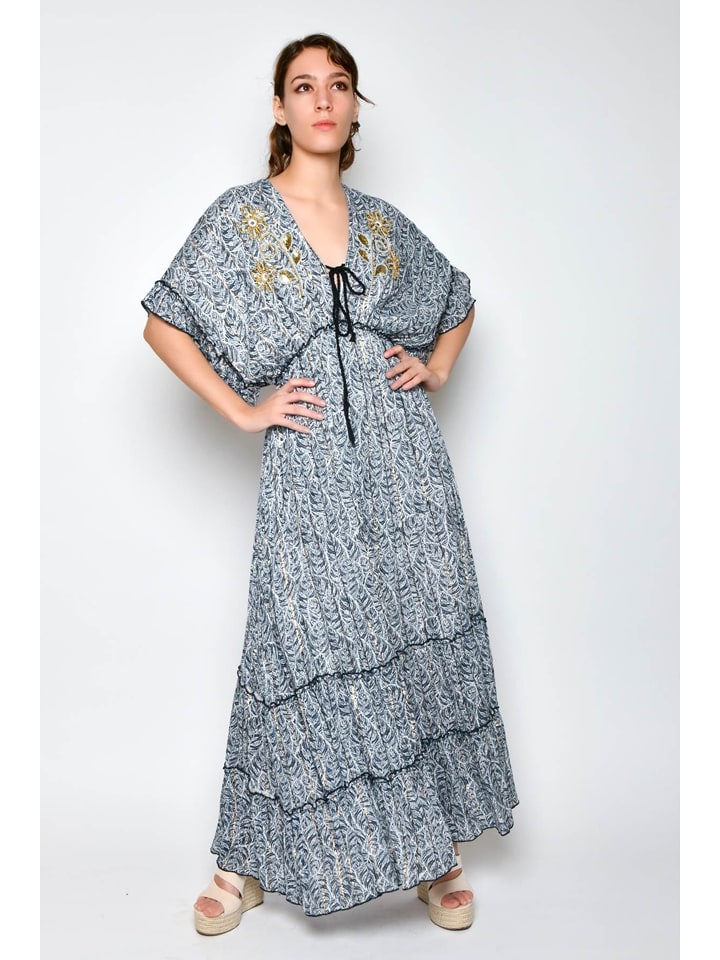 Tarifa Sukienka w kolorze czarno-białym rozmiar: L