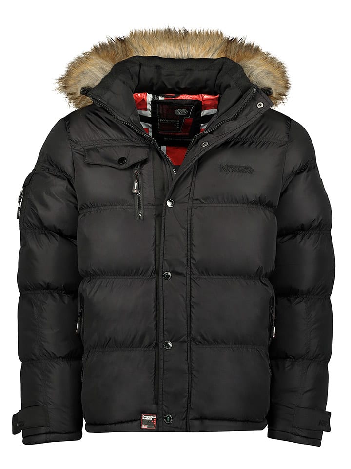 Geographical Norway Parka "Bonap" w kolorze czarnym rozmiar: XXL