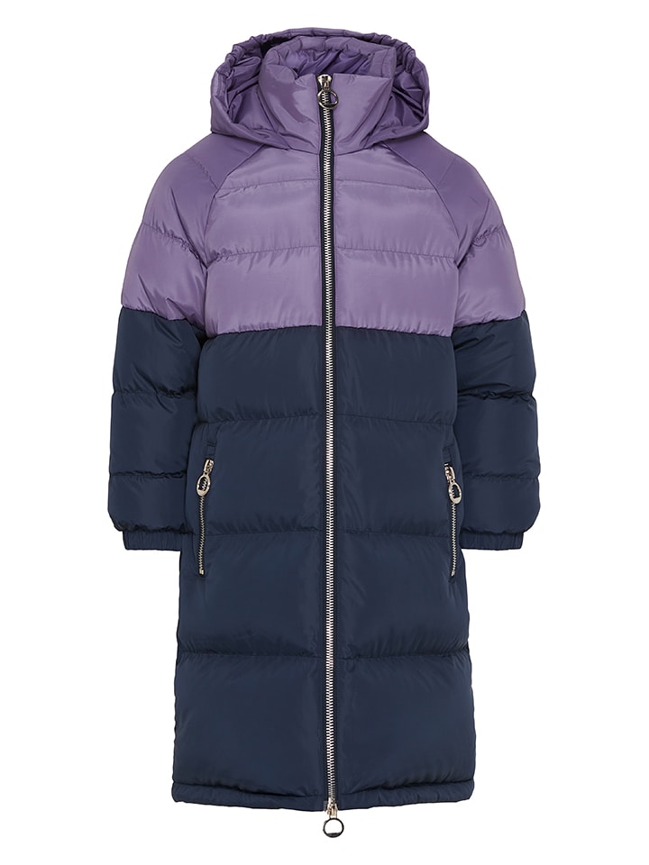 HULABALU Kurtka pikowana "Diana" w kolorze fioletowo-czarnym rozmiar: 158/164