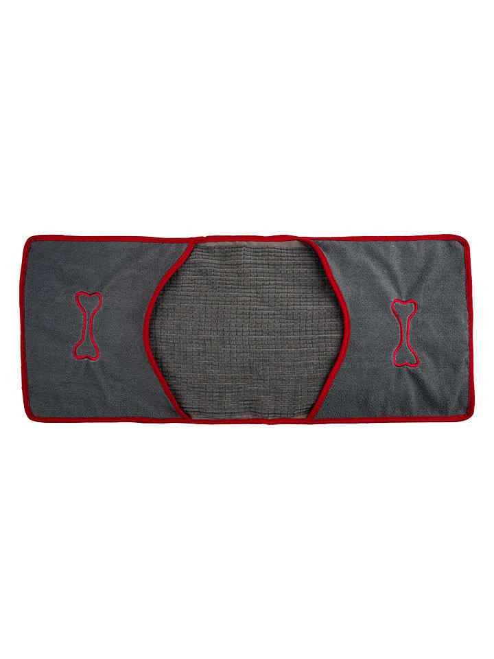 Dirt Devil Ręcznik w kolorze szarym dla zwierząt z mikrofibry - 78 x 32 cm rozmiar: onesize