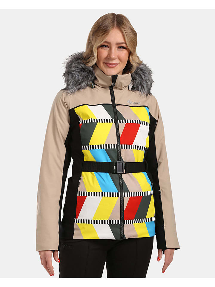 Kilpi Kurtka narciarska "Clair" ze wzorem rozmiar: 36