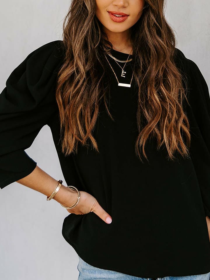 LA Angels Bluzka w kolorze czarnym rozmiar: M