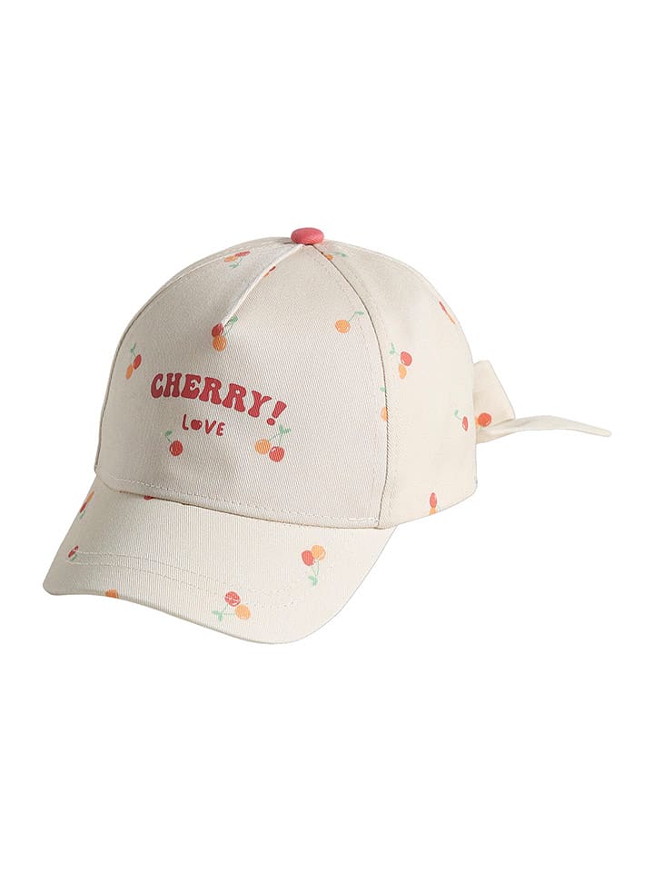 vertbaudet Czapka w kolorze kremowym rozmiar: 152/158