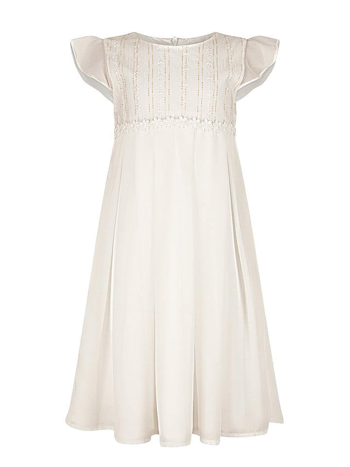 happy girls by Eisend Sukienka w kolorze kremowym rozmiar: 104