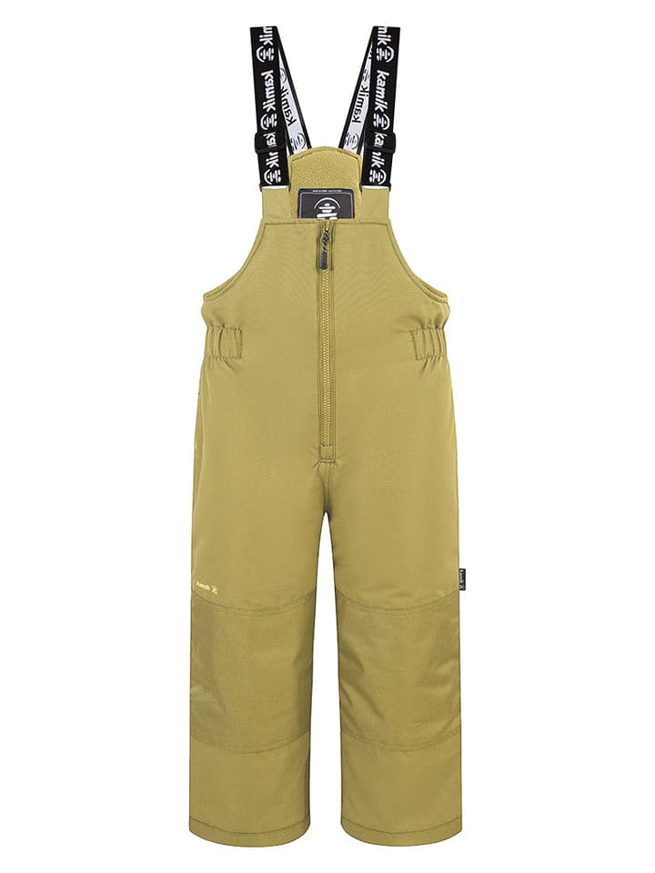 Kamik Spodnie narciarskie "Winkie" w kolorze khaki rozmiar: 98