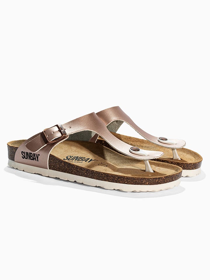 Sunbay Japonki "Camelia" w kolorze różowozłotym rozmiar: 39