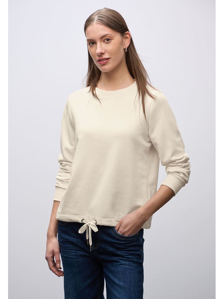 Street One Sweter w kolorze kremowym rozmiar: 46