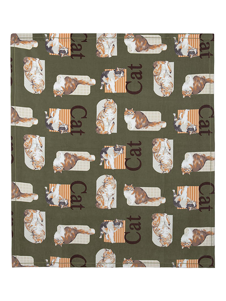 maryplaid Pled w kolorze khaki rozmiar: 160x180 cm