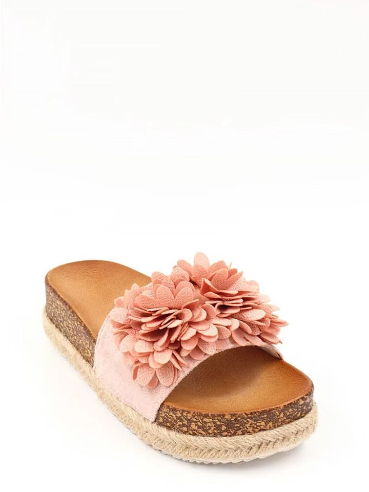 Viagiulia Klapki w kolorze jasnoróżowym rozmiar: 41