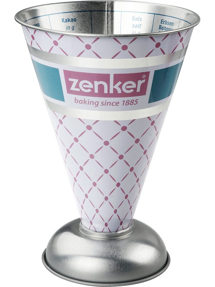 Zenker Kubek w kolorze srebrno-jasnoróżowym z miarką - 500 ml rozmiar: onesize