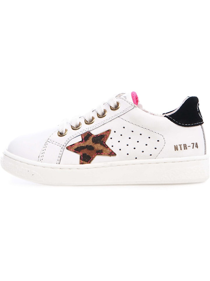 Naturino Sneakersy "Pinn" w kolorze białym rozmiar: 30