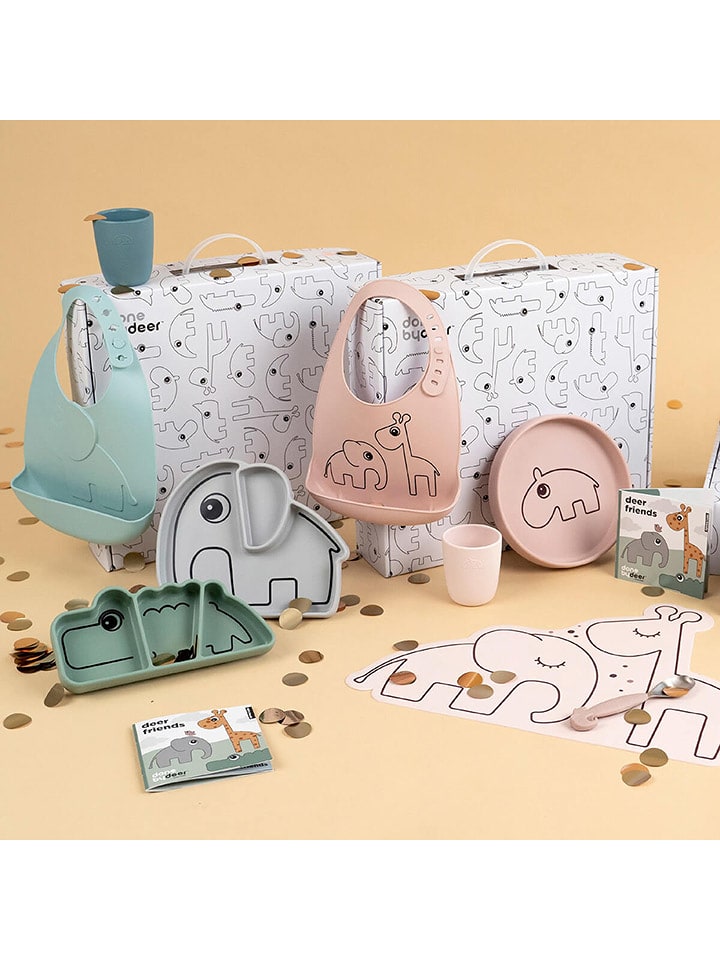 done by deer 4-częściowy zestaw "Stick&Stay" do nauki jedzenia - 6 m+ rozmiar: onesize