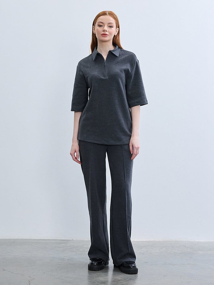 BGN Spodnie w kolorze szarym rozmiar: 38