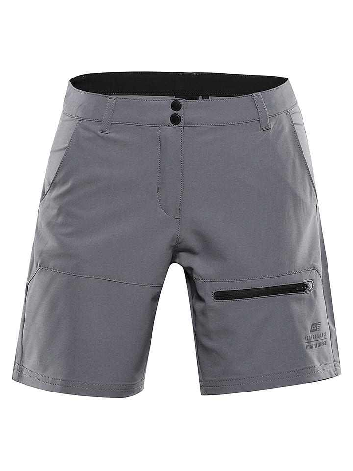 Alpine Pro Szorty funkcyjne "Baka" w kolorze szarym rozmiar: 38