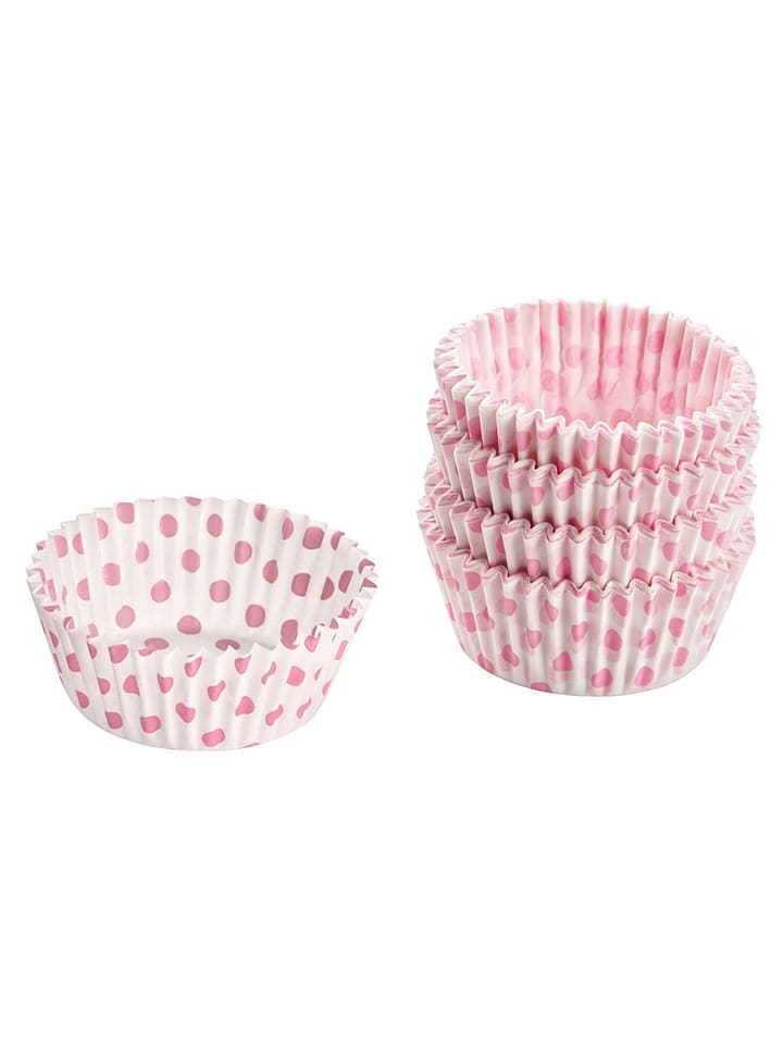 Zenker Foremki (200 szt.) w kolorze różowym do muffinek rozmiar: onesize