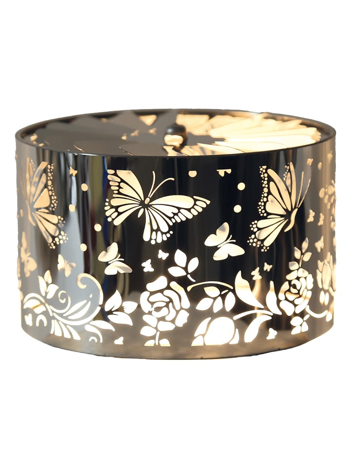 Woodbridge Karuzela "Butterfly" w kolorze srebrnym do świec - Ø 13 cm rozmiar: onesize