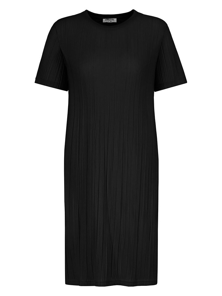 Sublevel Sukienka w kolorze czarnym rozmiar: L