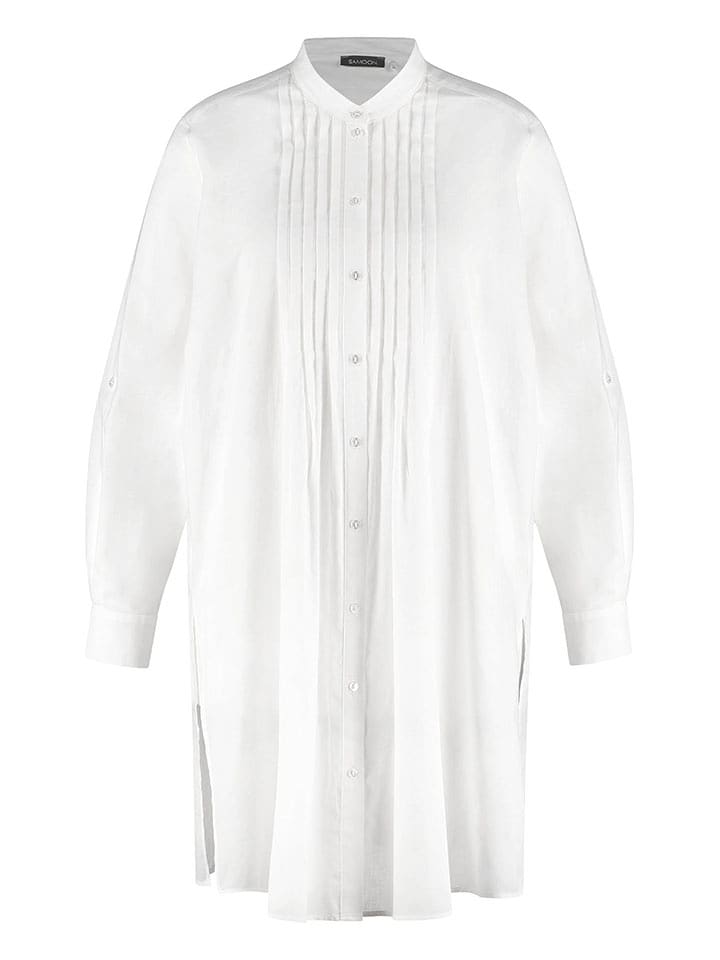 SAMOON Bluzka w kolorze białym rozmiar: 46