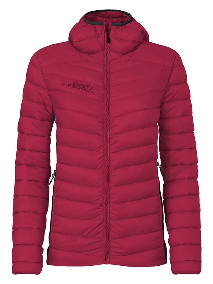 ROCK EXPERIENCE Kurtka hybrydowa "Fortune 2.0" w kolorze czerwonym rozmiar: L