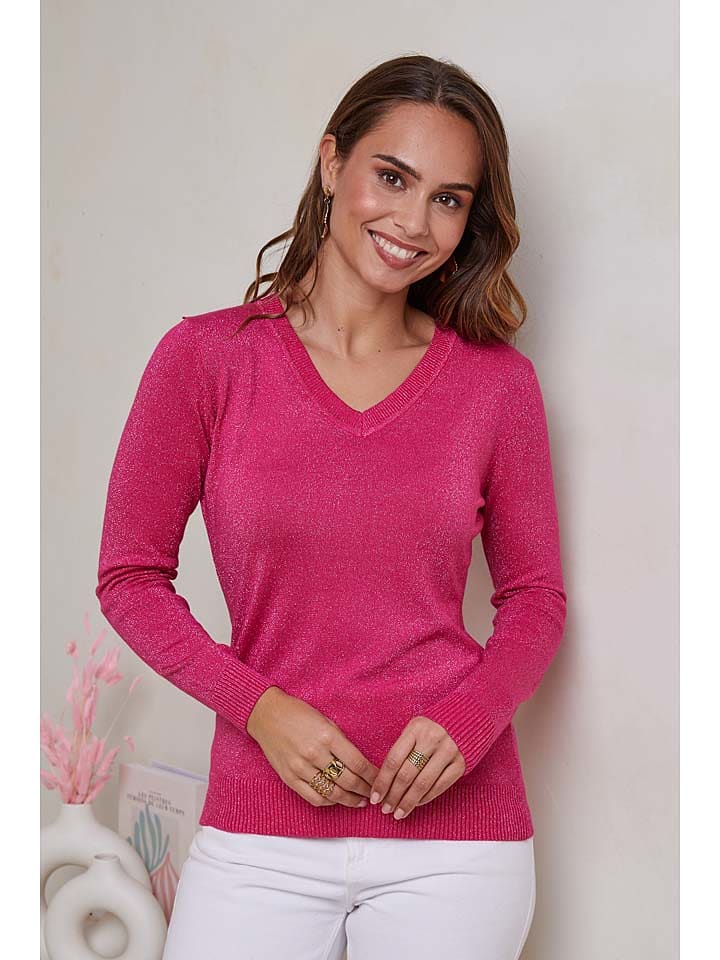 Soft Cashmere Sweter w kolorze różowym rozmiar: 38/40