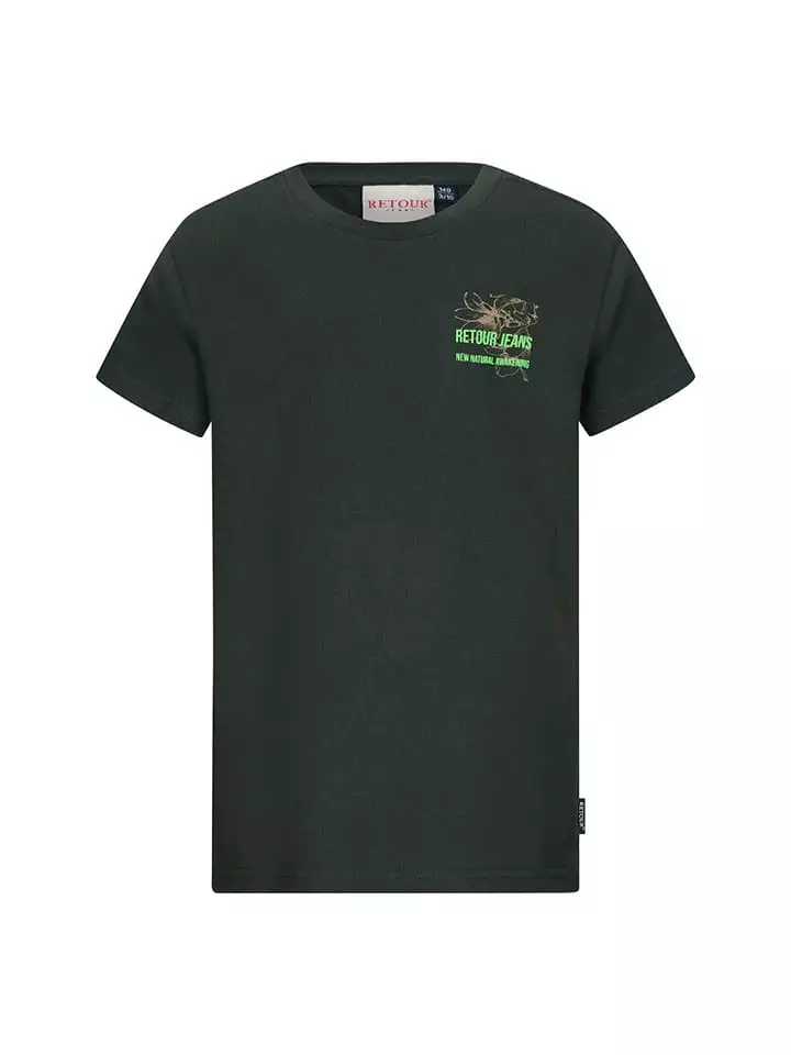 Retour Koszulka "Nathan" w kolorze khaki rozmiar: 146/152