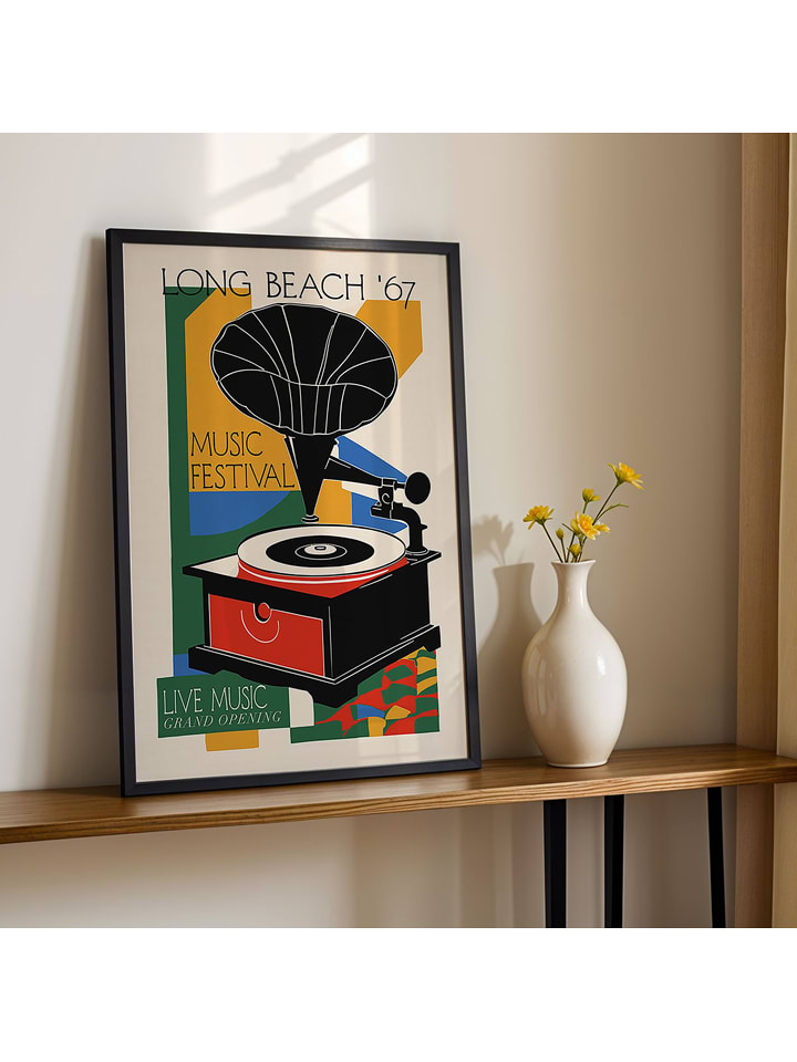 Wallity Druk artystyczny w ramce rozmiar: 55x75 cm