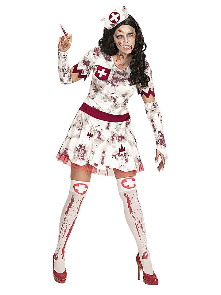 Widmann 3-częściowy kostium w kolorze czerwono-białym rozmiar: XL